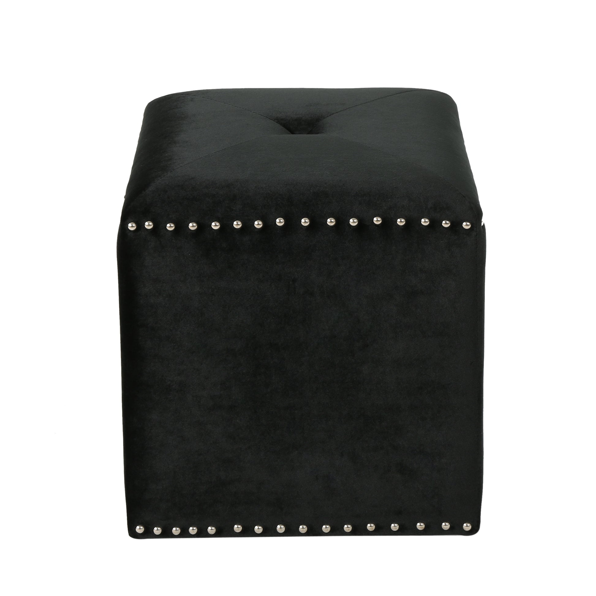 Ottoman Black Velvet