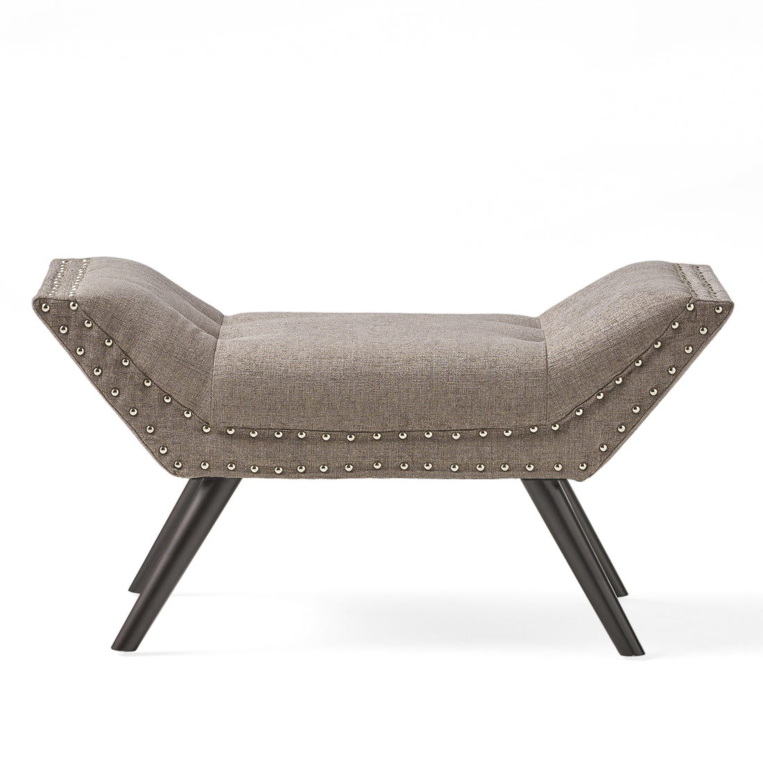 Marriott Ottoman Grey Fabric