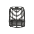 Sawtelle Outdoor Wicker Barstools Set Of 2 Grey Rattan