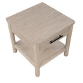 Gabby End Table Light Brown Light Brown Wood