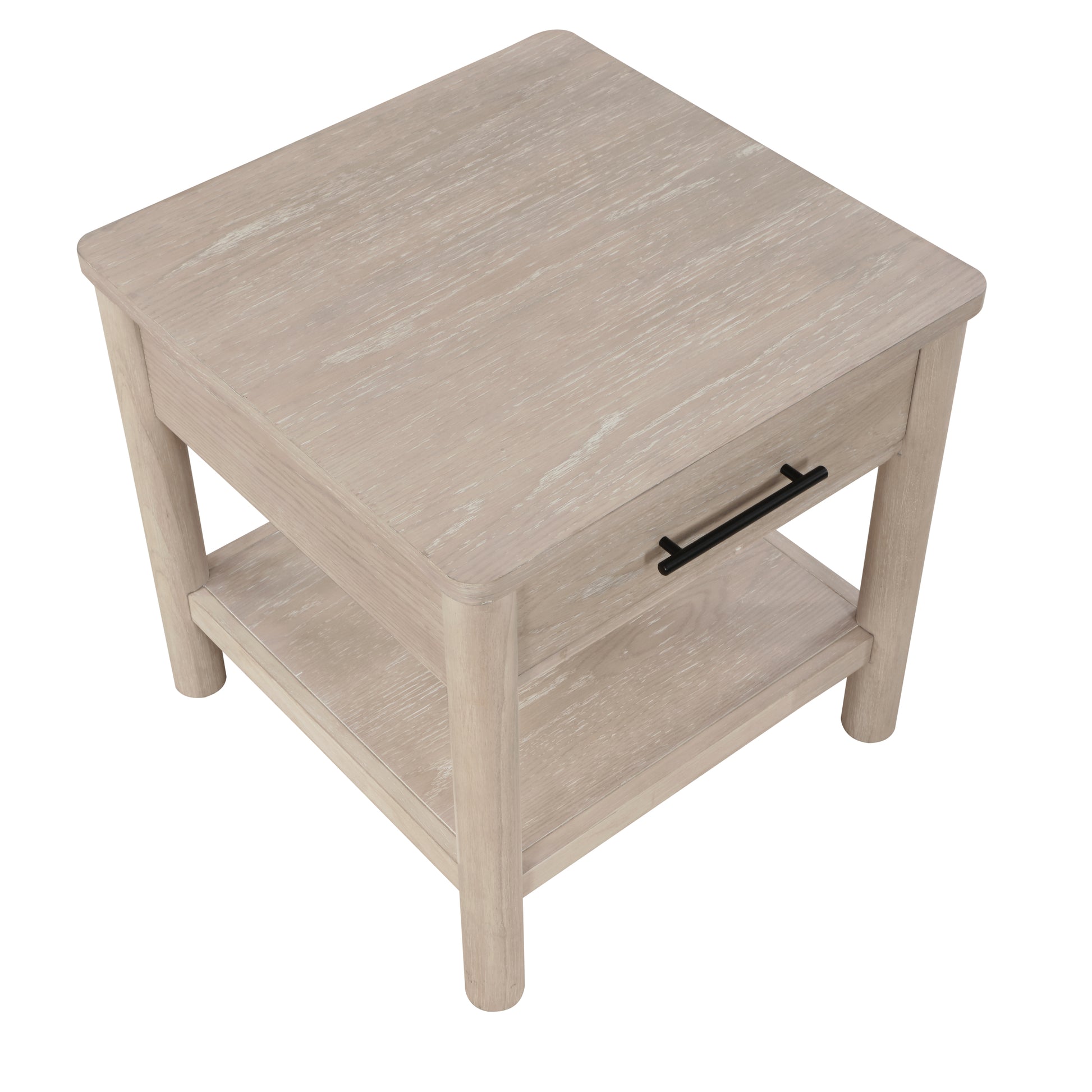 Gabby End Table Light Brown Light Brown Wood