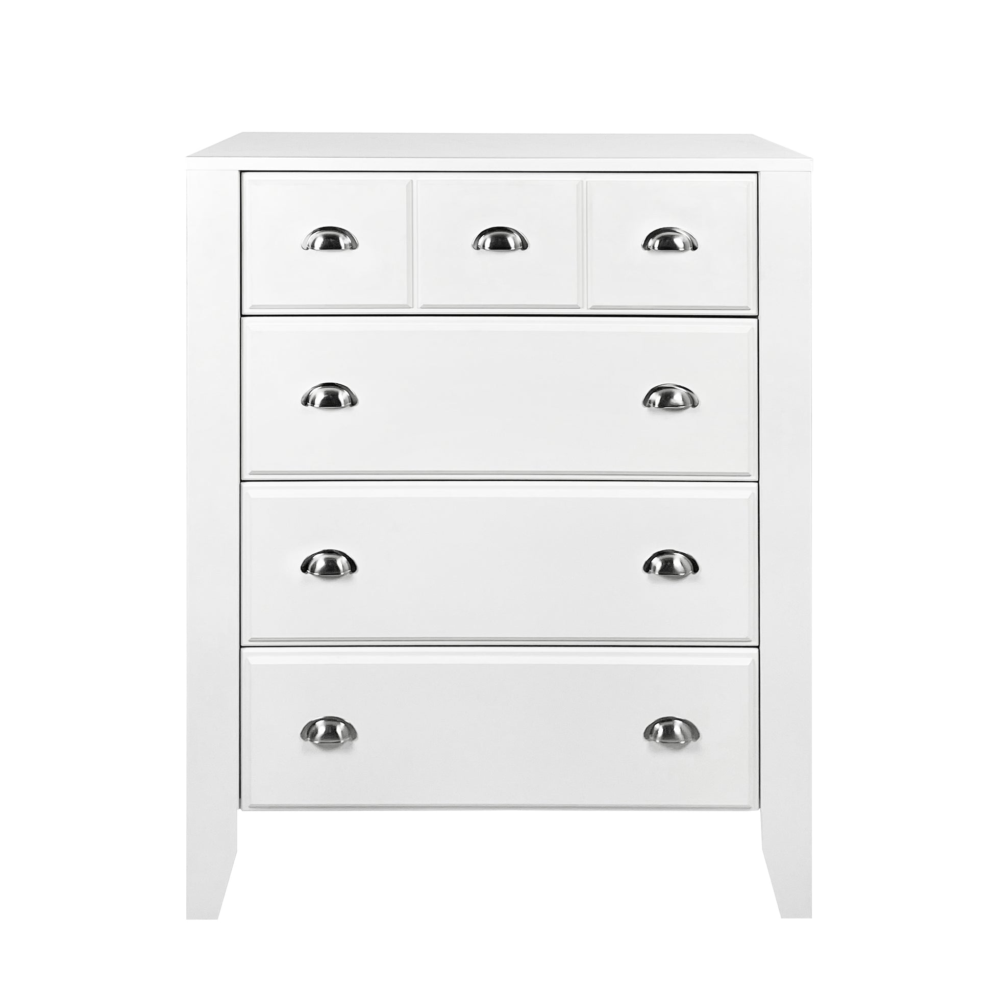 Chest Of Drawer White Mdf