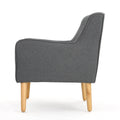 Arm Chair Charcoal Fabric