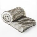 Blanket Grey Faux Fur