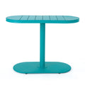 Santa Monica Bistro Set Teal Iron