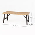 Bettina Dining Table Grey Acacia Wood