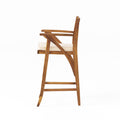 Hermosa 2Pc Barstool Brown Acacia Wood