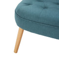 Bordeaux Tuft Chair Teal Fabric