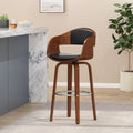 Bar Stool Black Pu