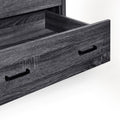 Toolless Assembly 5 Drawes Chest Dark Grey Mdf