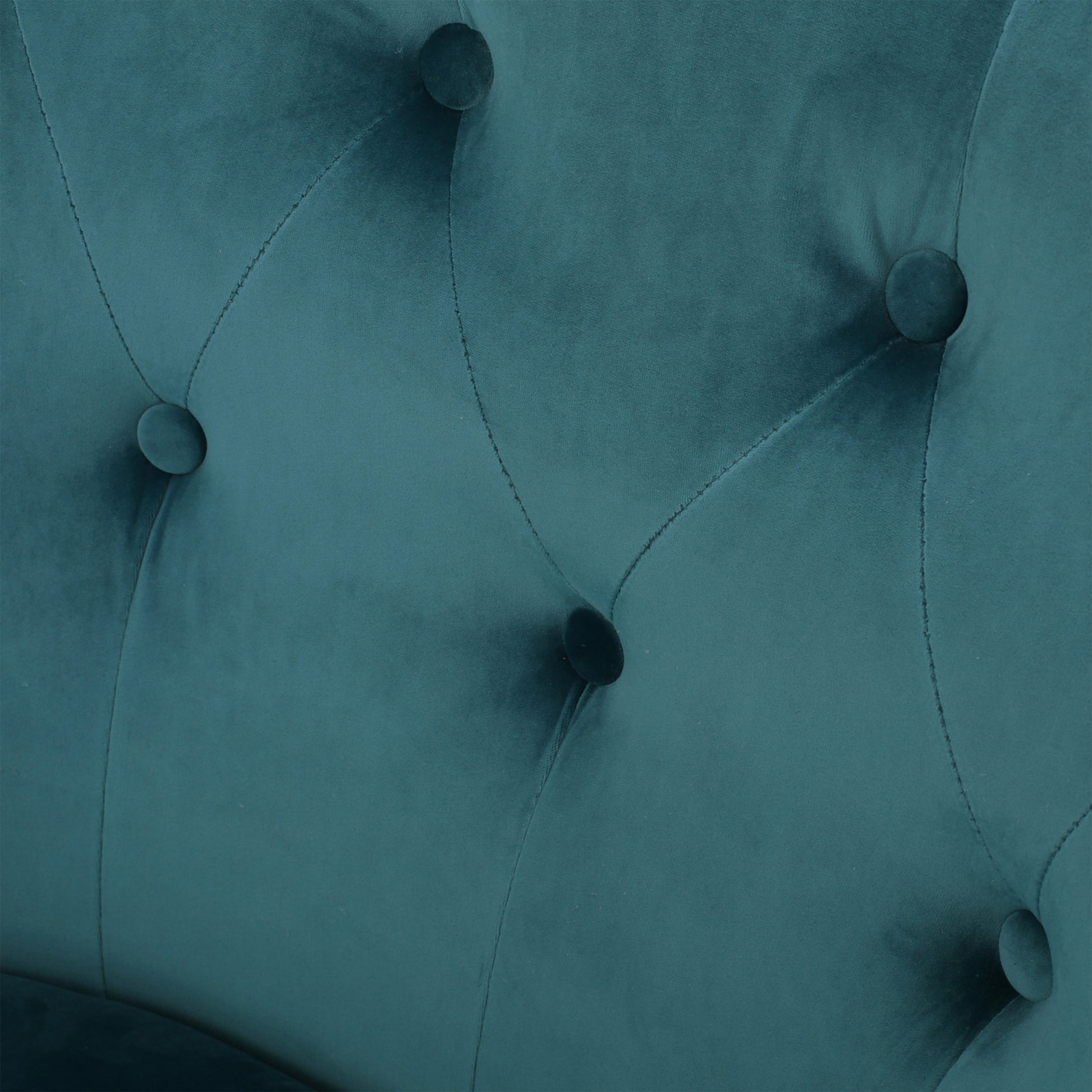 Arm Chair Teal Velvet
