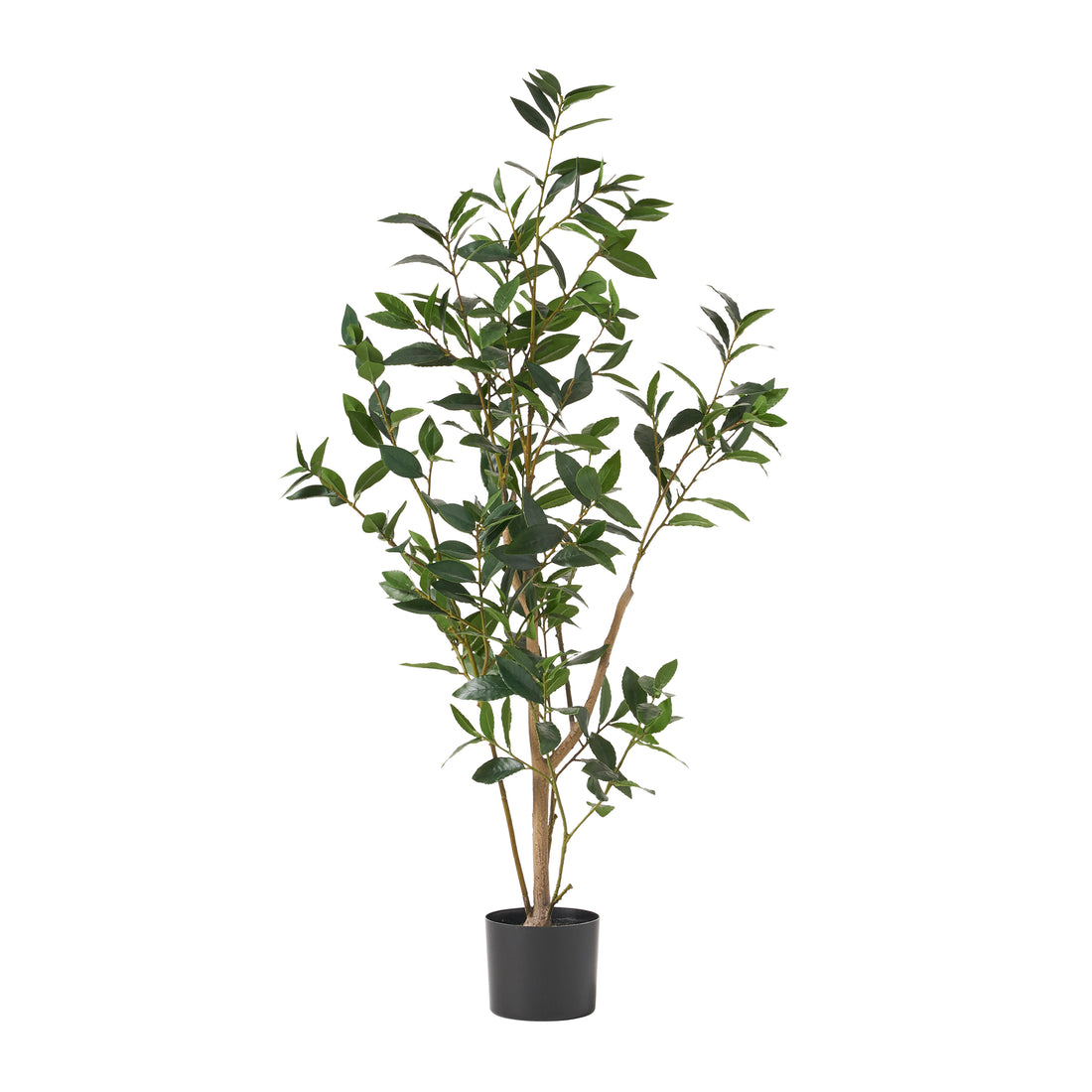 120Cm Artificial Laurel Tree Green Iron Plastic