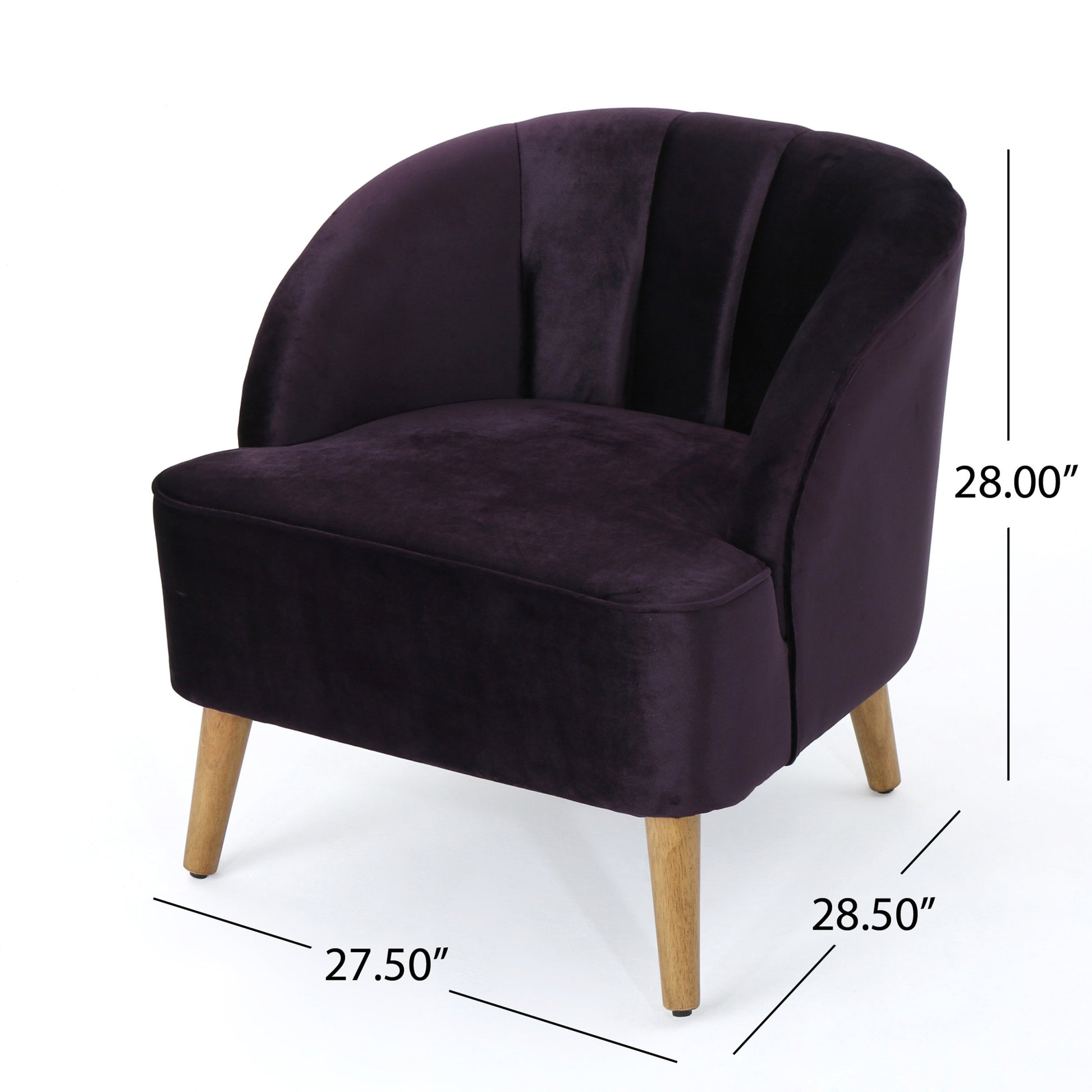 Chair Black Berry Altay Velvet