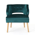 Chair Teal Velvet