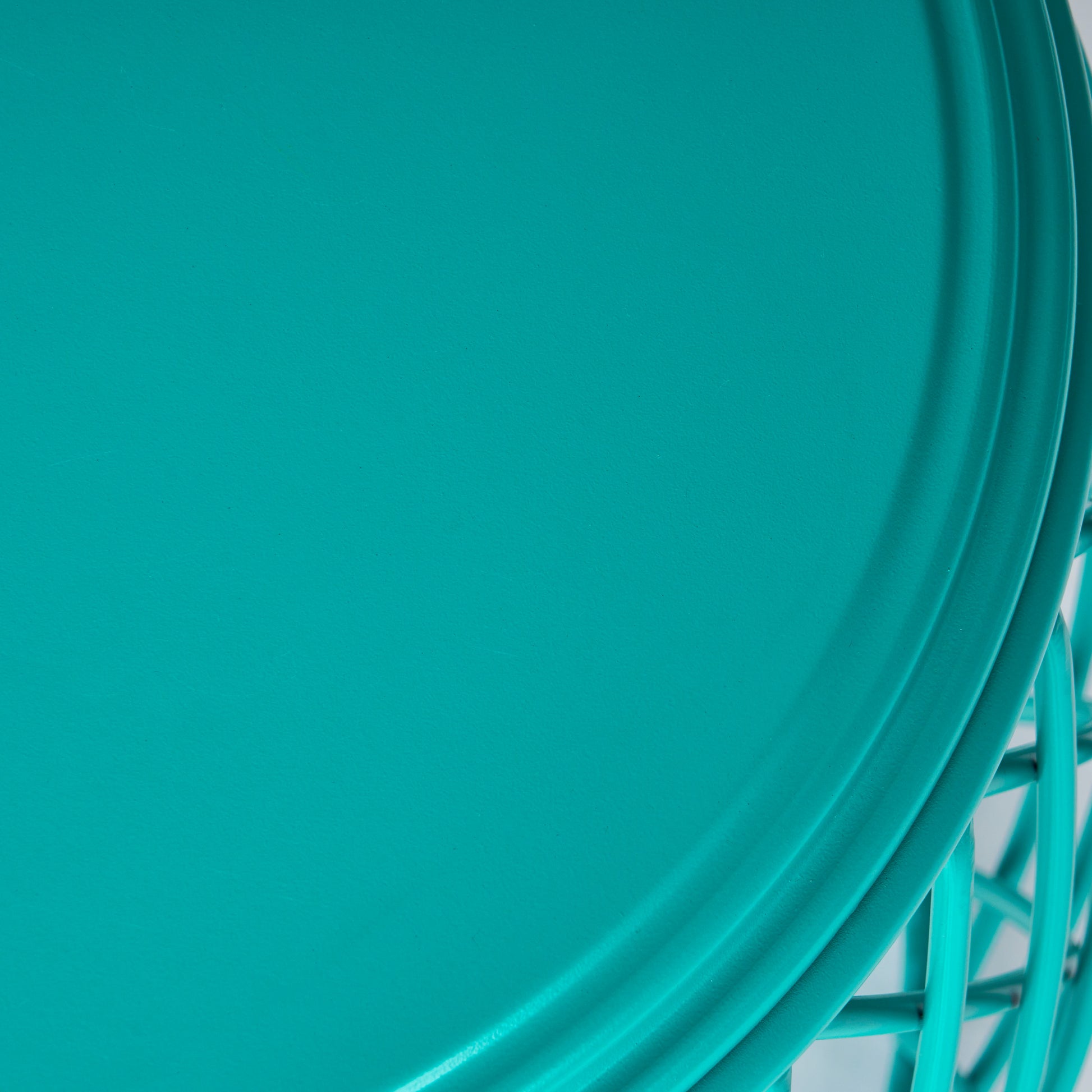 Alamera 19.75 Side Table Teal Iron