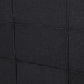 King Cal King Sized Headboard California King Black Fabric