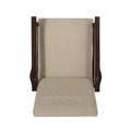 24.75'' Wide Wood Hand Manual Club Recliner Sand Fabric