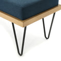 Bench Navy Blue Mdf