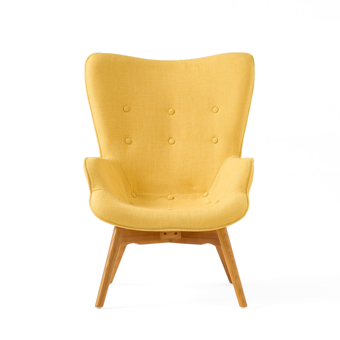 Contour Chair Yellow Fabric