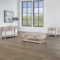 Gabby End Table Light Brown Light Brown Wood