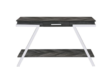 Roma Sofa Table Gray Gray Iron