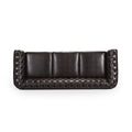 Sofa 3 Seater Brown Pu