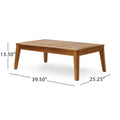 Grenada L Shape Beige Acacia Wood