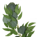 80In Eucalyptus Leaf Vines Green Plastic