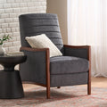 Recliner Chair Grey Fabric