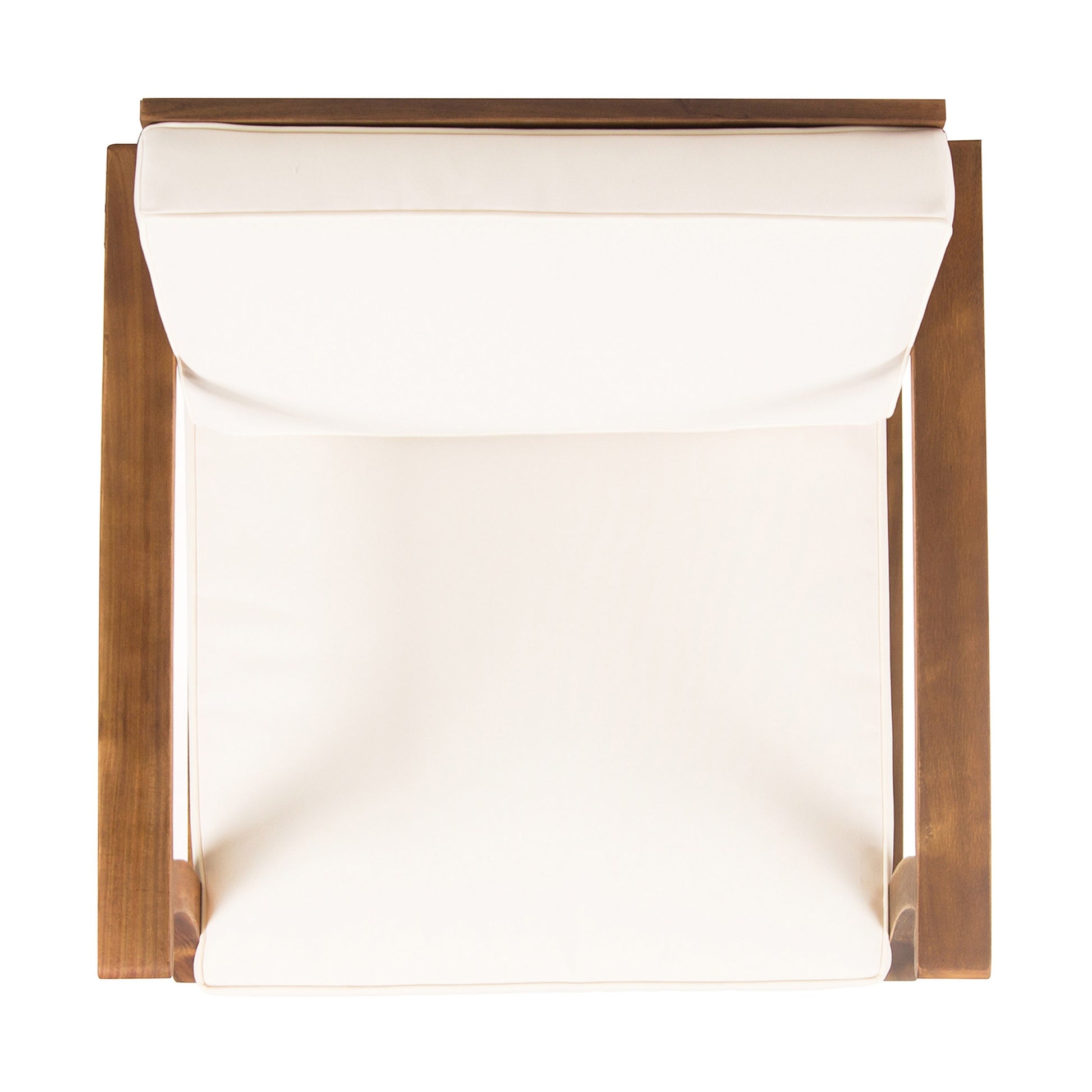 Perla Club Chair Cream Acacia Wood