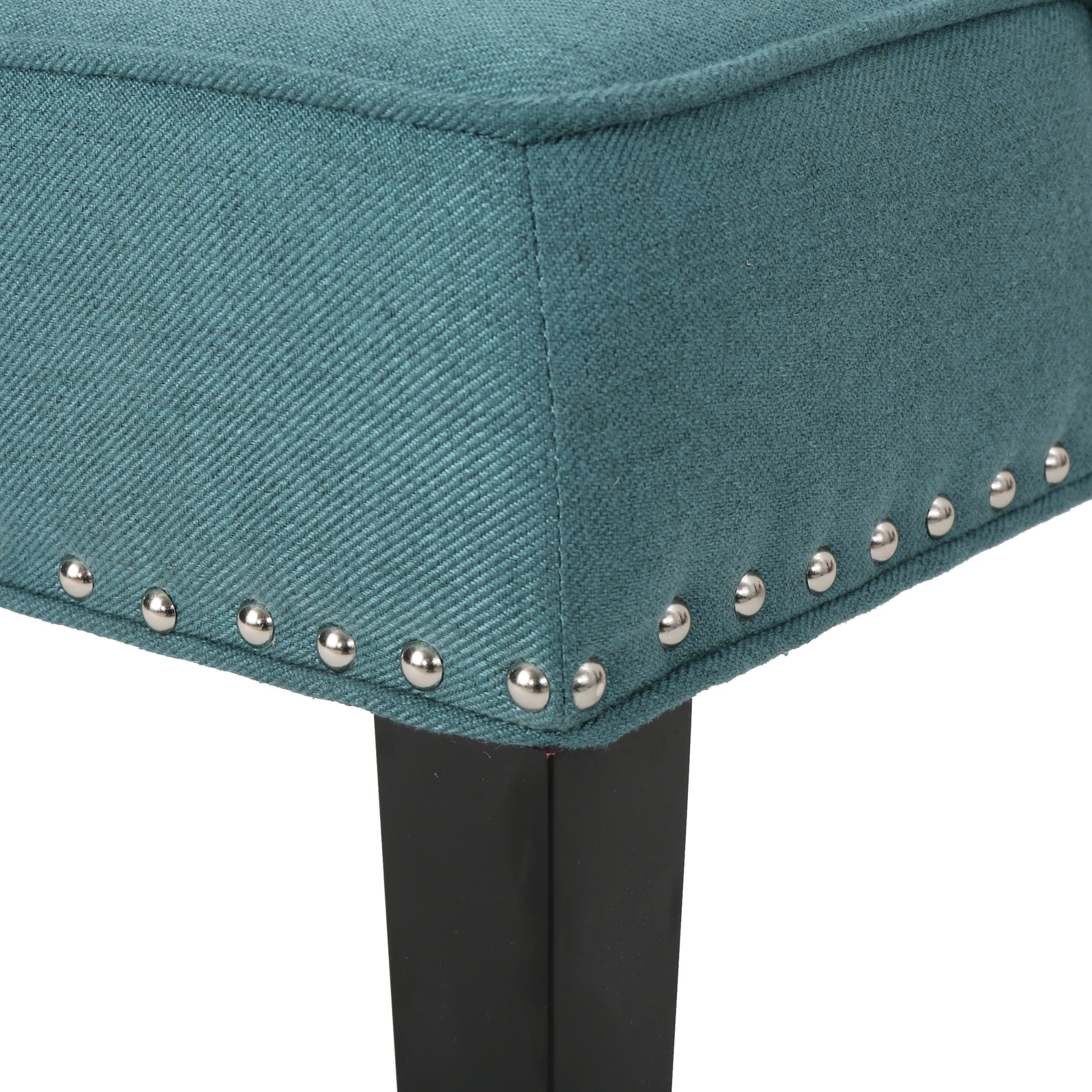 Fabric Occaisional Chair, Dark Teal Teal Fabric