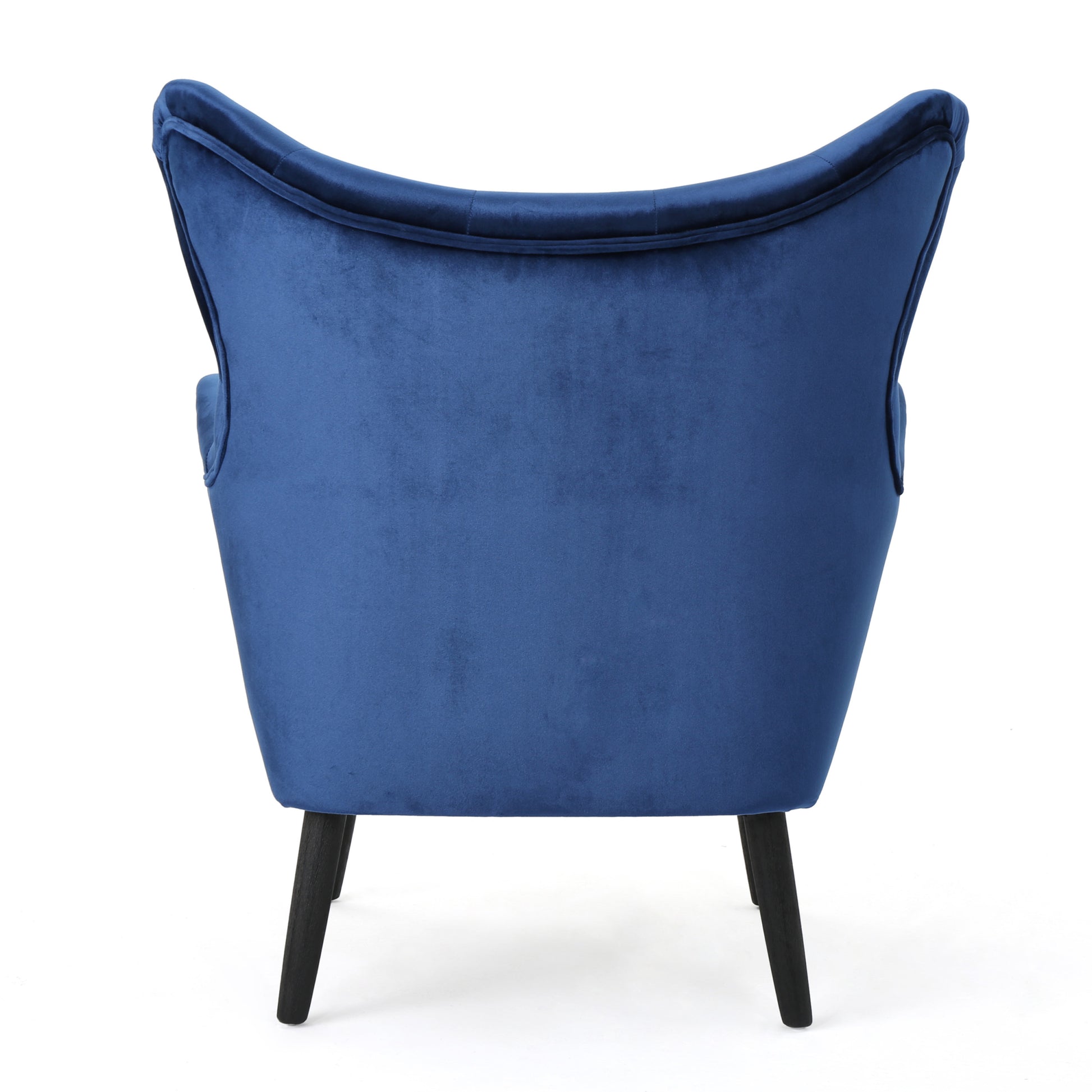 Arm Chair Navy Blue Velvet