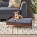 Dog Bed Reclaimed Oak Iron Acacia Wood