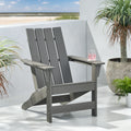 Encino Adirondack Chair Gray Hdpe