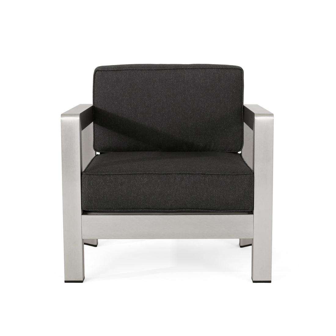 Aviara Mp1 Club Chair Silver Aluminium