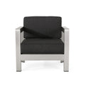 Aviara Mp1 Club Chair Silver Aluminium