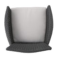 Malta Dining Chair Set Of 2 Grey Wicker