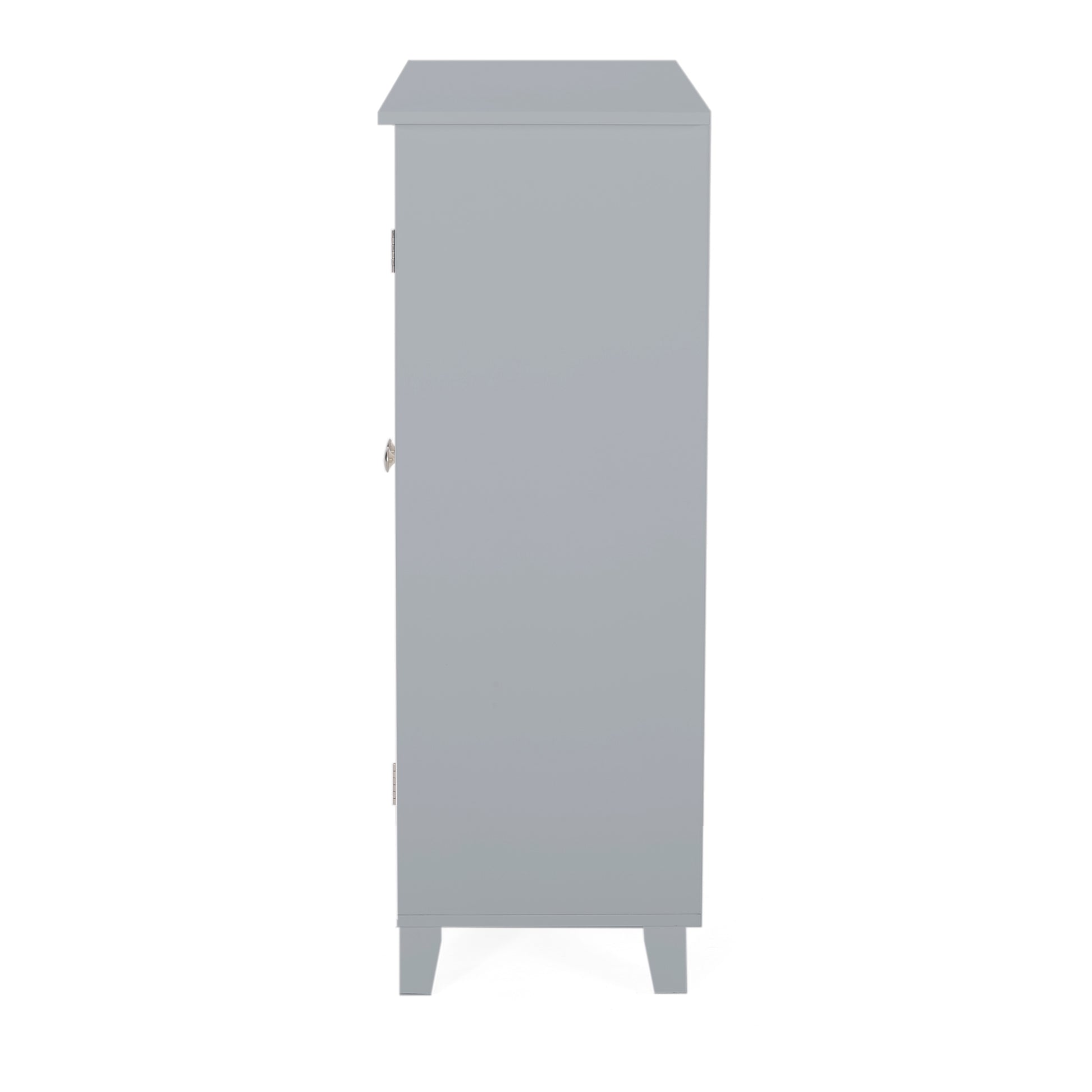 Bathroom Cabinet Gray Mdf