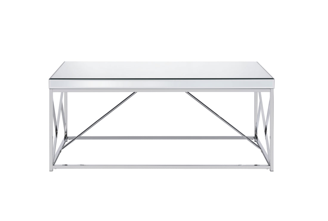 Evelyn 3 Piece Table Set Chrome Chrome Iron