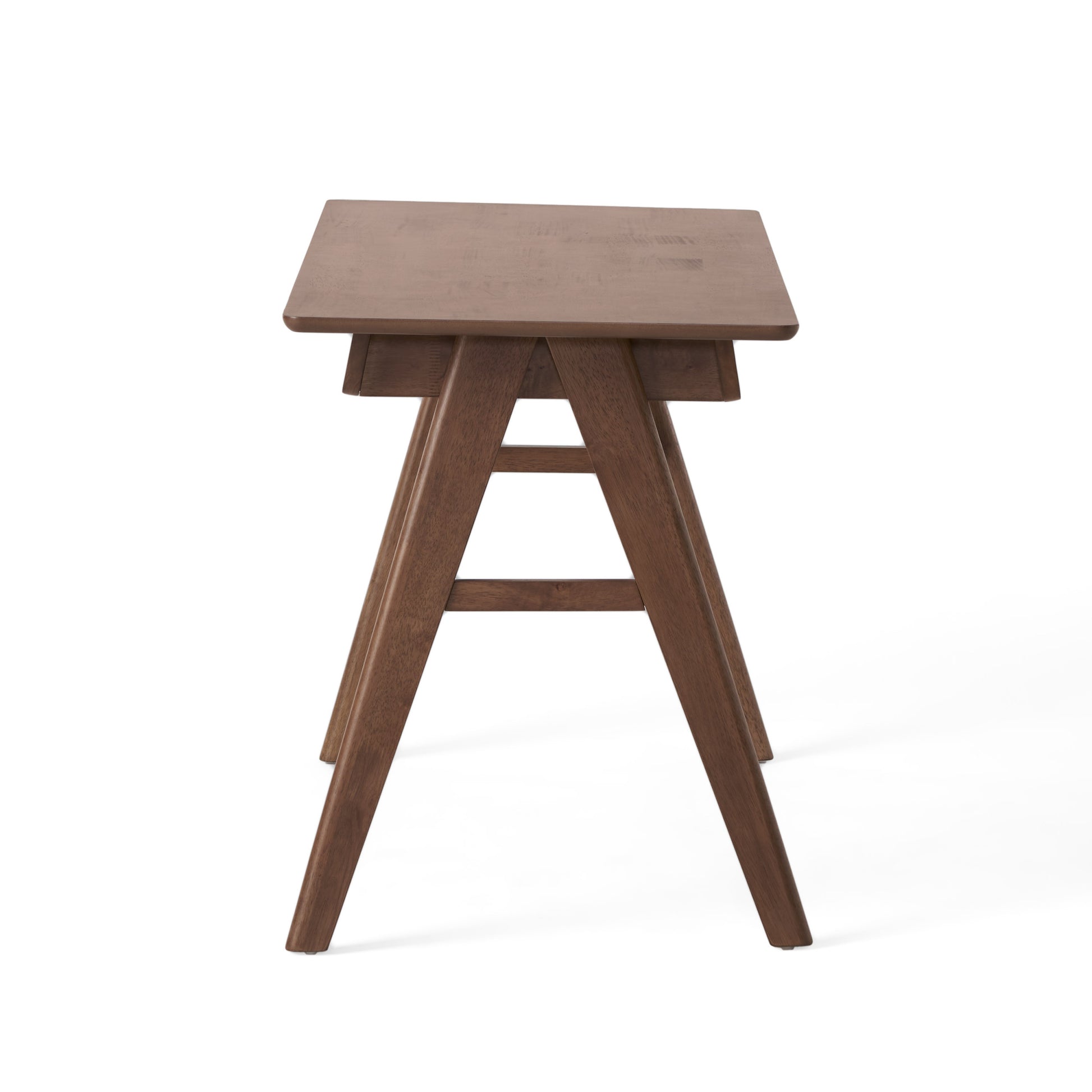 Desk Walnut Solid Wood Mdf