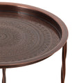 Cb Tray Table Copper Copper Iron