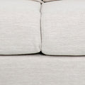 3 Seater Sofa Beige Fabric 3 Seat