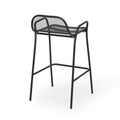 Baltimore Barstool Matte Black Iron