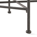 Luna End Table Black Iron