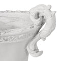 Mgo Garden Urn Planter Antique White Magnesium Oxide