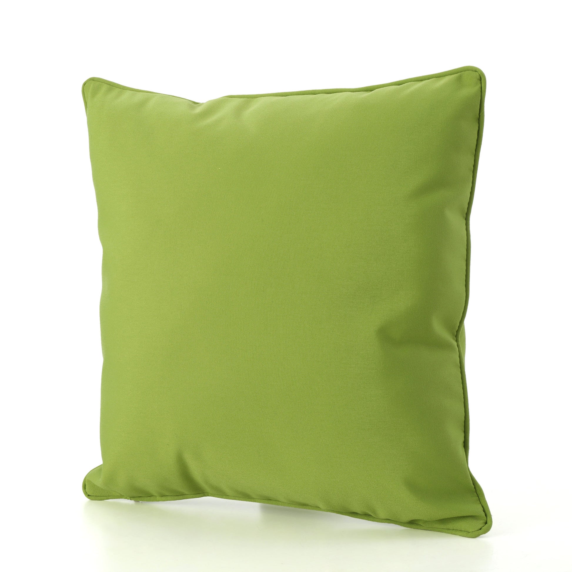 Coronado Square Pillow Set Of 2 Green Fabric