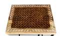 Parris Sofa Server Table Light Brown Light Brown Wood