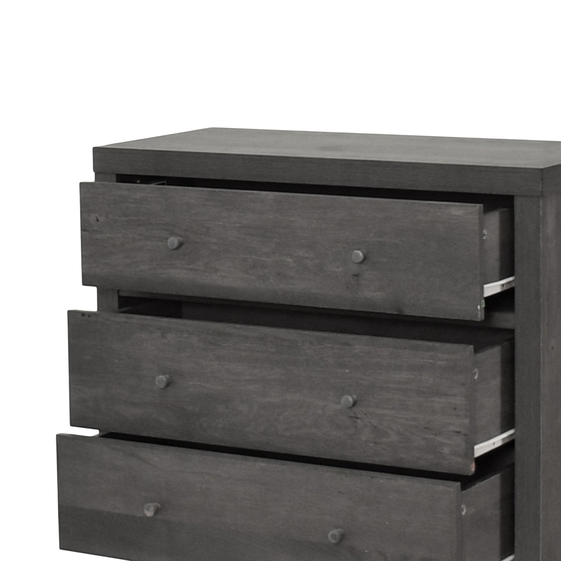 Nordic 3 Drawer Chest Grey Mdf