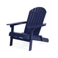 Malibu Adirondack Chair Blue Acacia Wood