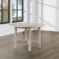 Gabby Round Dining Table Light Brown Light Brown Wood